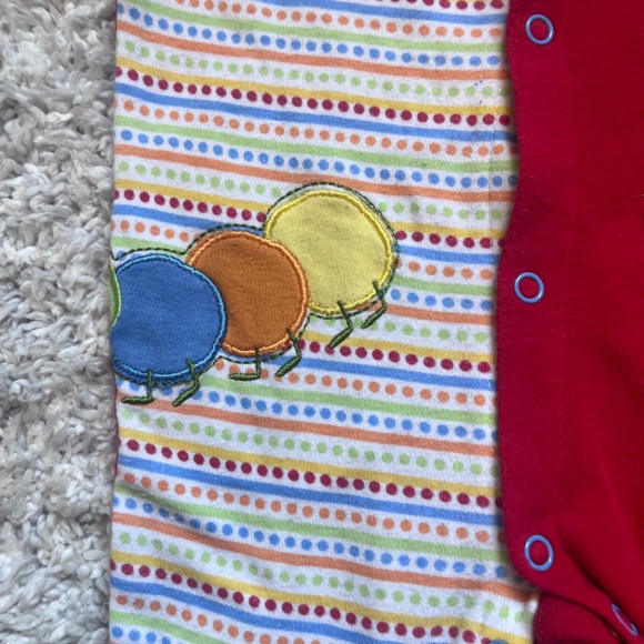 Vintage Little Crawler Caterpillar Footed One Piece - Picture 3 of 6